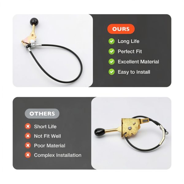 ATRACYPART Mower Brake Cable for MZ/MZ Magnum Series-3