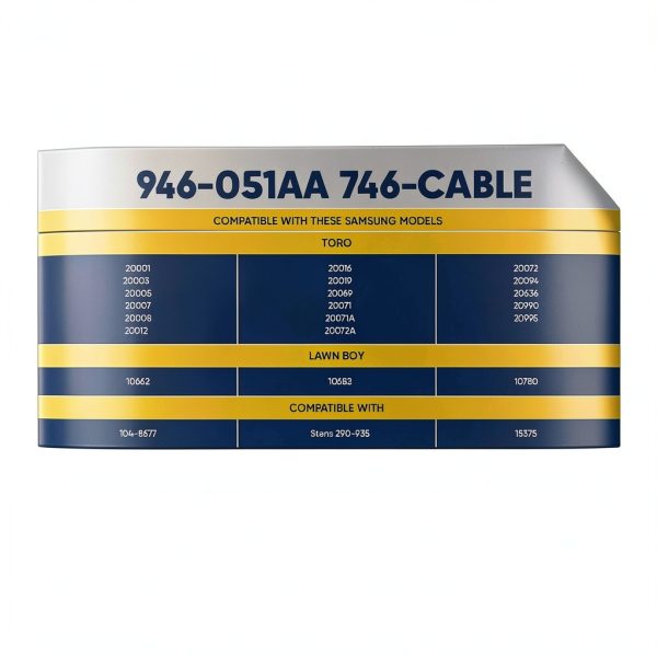 Canamax 104-8677 Brake Cable for Lawn Mowers-7