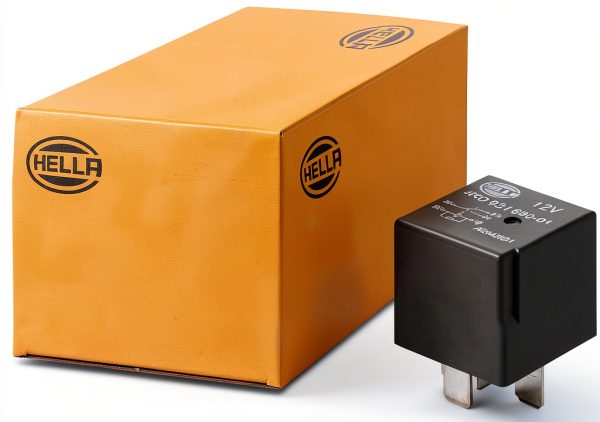 Hella 12V Relay 931680017 SPDT 40A Automatic DIN Rail Mount-4