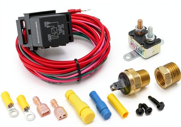 Painless Dual Activation Cooling Fan Relay 30114 40A Electric-0