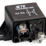 12V Relay Dedenbear BAR 4-Terminal Electric Relay with Brackets-0