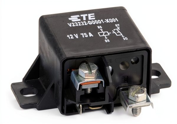 12V Relay Dedenbear BAR 4-Terminal Electric Relay with Brackets-0