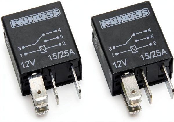 12V Relay Painless SPDT 15A 80135 Screw Mount Automotive-0
