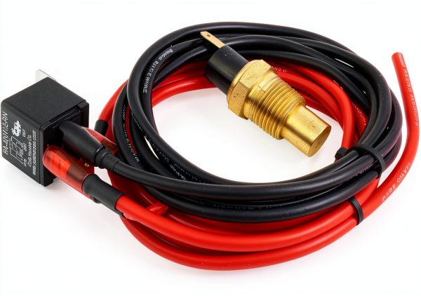 QuickCar Racing 40A Silver Relay with 200°F Fan Controller 60-039-0