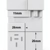 Hella 12V Relay 931680017 SPDT 40A Automatic DIN Rail Mount-2