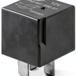 Hella 12V Relay 931680017 SPDT 40A Automatic DIN Rail Mount-0