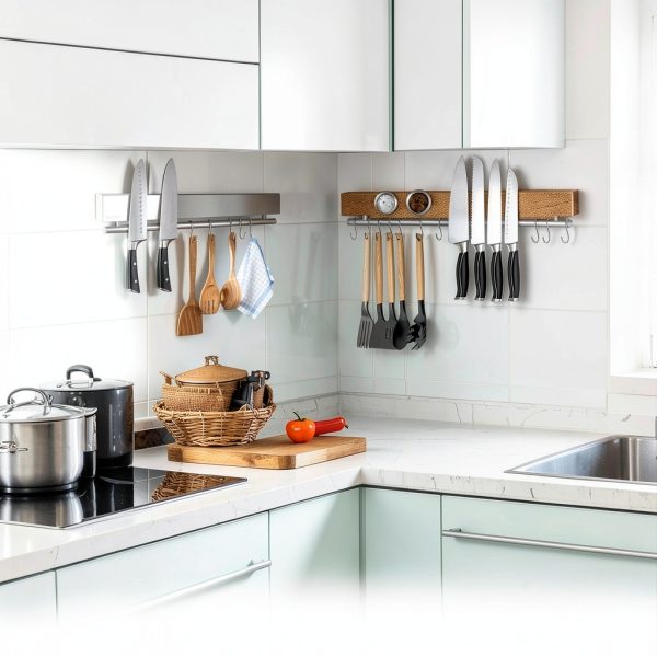 Magnetic Knife Holder 17" Stainless Steel Wall Mount by Pailexin-1