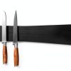 Magnetic Knife Holder MHXW SXPN Acacia Wood 16 Inch Black Wall Mount-0