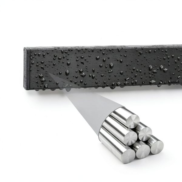 magnetic knife holder Dmore 16 Inch Black Mount with 3 Hooks Drilling-6