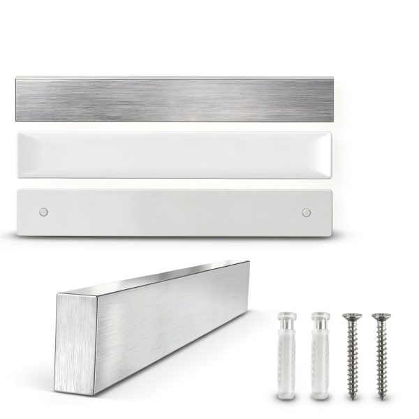 Magnetic Knife Holder HEREOF 10 Inch Wall Mount Stainless Steel Strip-1