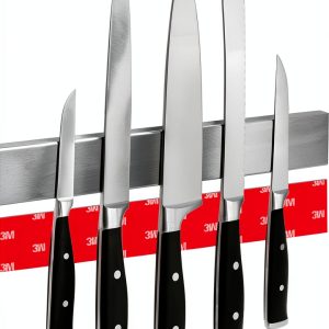 Magnetic Knife Holder CUCINO 16" Stainless Steel Wall Mount Drilling-0