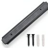 Magnetic Knife Strips PENXUA 15 Inch Black 2 Piece Magnetic Knife Rack-1