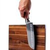 Magnetic Knife Holder Caldwell Kitchen Co Brown MDF Wall Mount-2