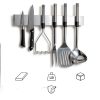 Magnetic Knife Holder HEREOF 10 Inch Wall Mount Stainless Steel Strip-5