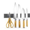 Magnetic Knife Holder HEREOF 10 Inch Wall Mount Stainless Steel Strip-3