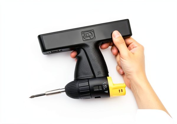 magnetic knife holder Dmore 16 Inch Black Mount with 3 Hooks Drilling-3