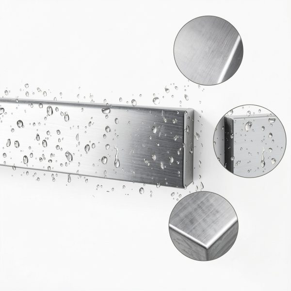 Magnetic Knife Strip 17" Rymmzone SUS304 Fridge Holder-3