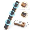 Magnetic Knife Holder HEREOF Wood Strip No-Drill Mount-2